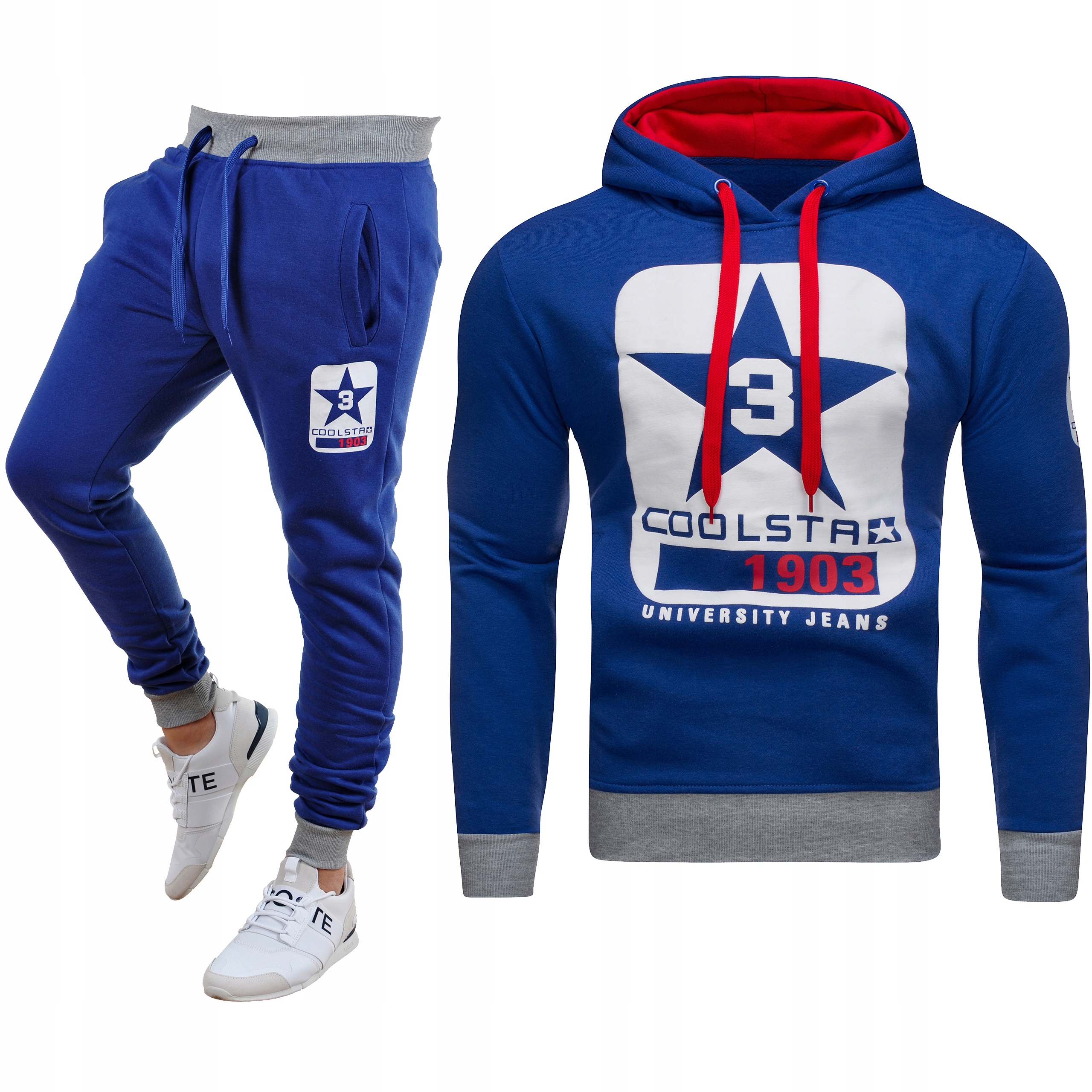 K100 + Y001 r. M MĘSKI KOMPLET DRESOWY