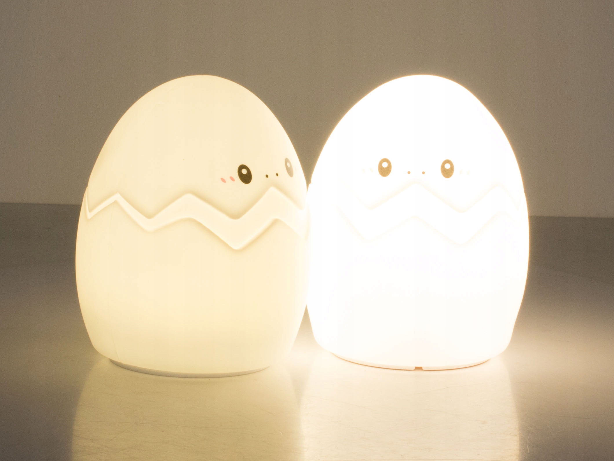 LAMPKA NOCNA DLA DZIECI LED RGB JAJKO DOTYK Marka Verk Group