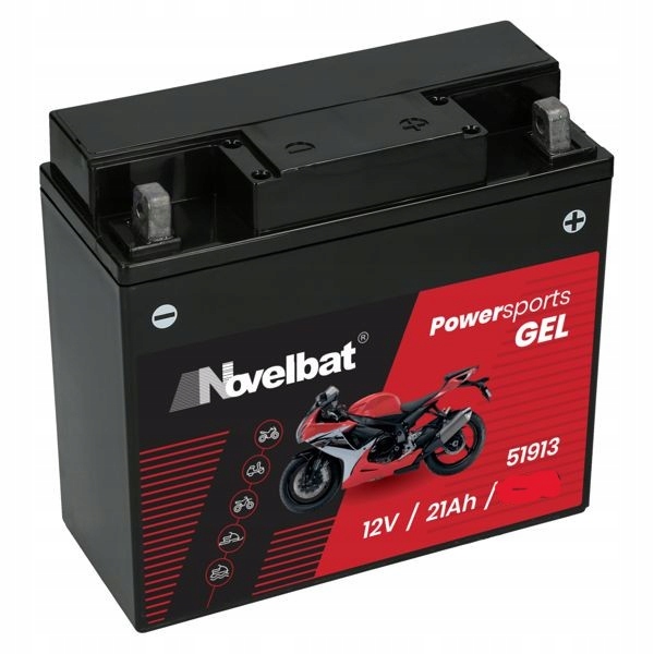 AKUMULATOR NOVELBAT 51913 12V 21Ah 310A P+ GEL ŻELOWY
