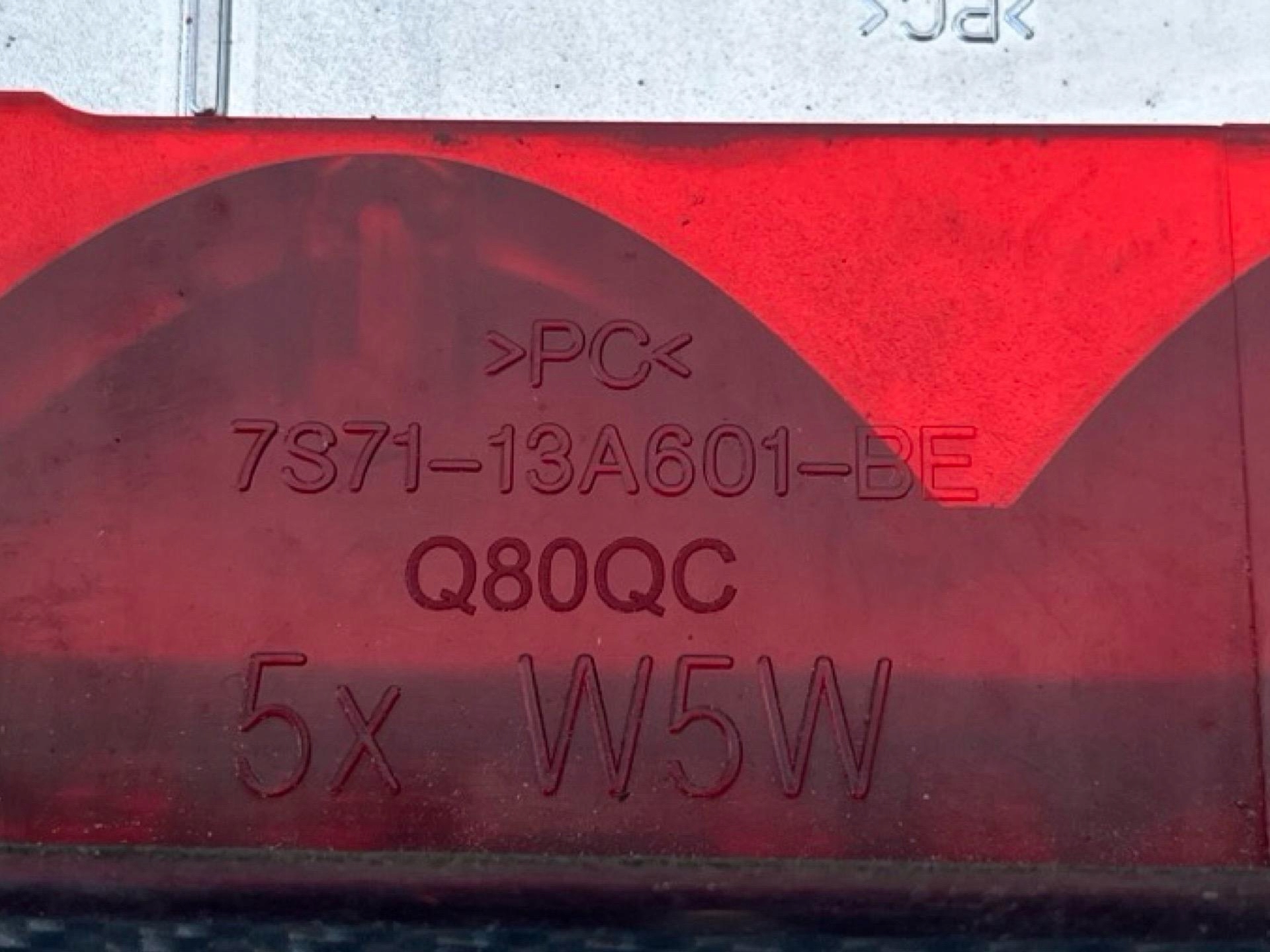light third brake light Ford Mondeo 4 2008 7S71-13A601-BE