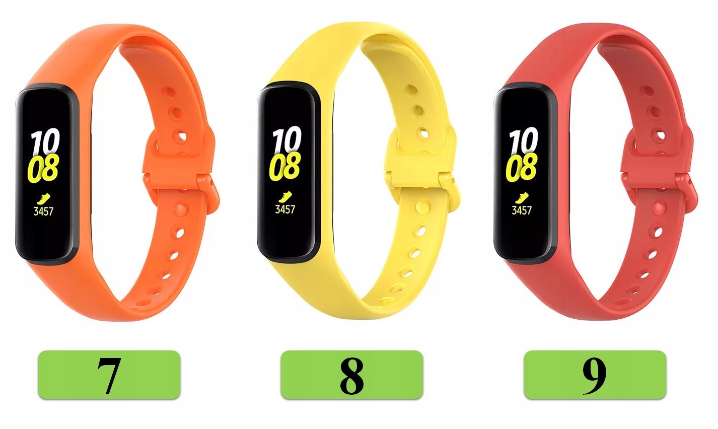 OPASKA PASEK DO SAMSUNG GALAXY FIT 2 SM-R220 | DUŻO KOLORÓW Kolor zielony