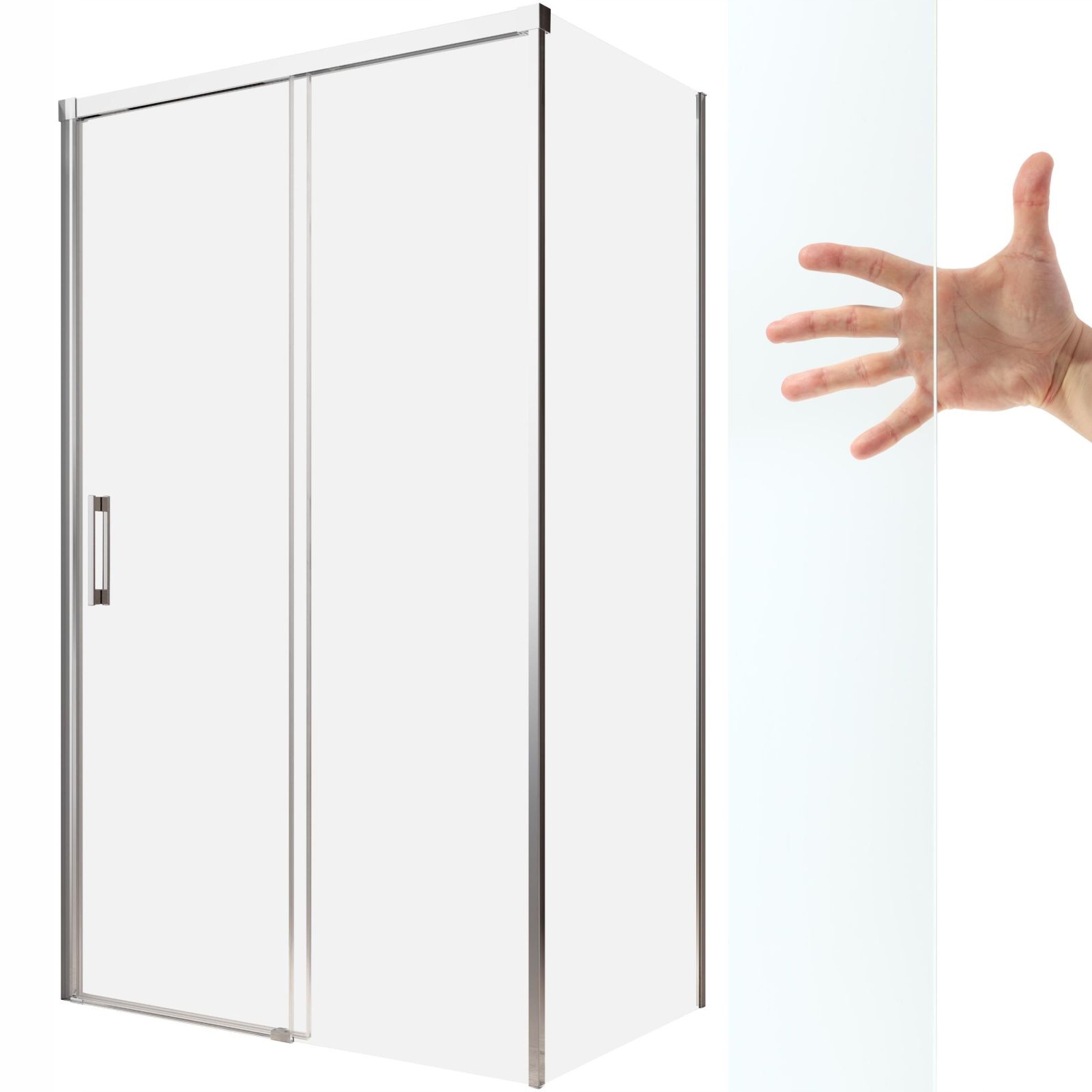 Kabina prysznicowa Idea Kds 120x90 L szkło czyste