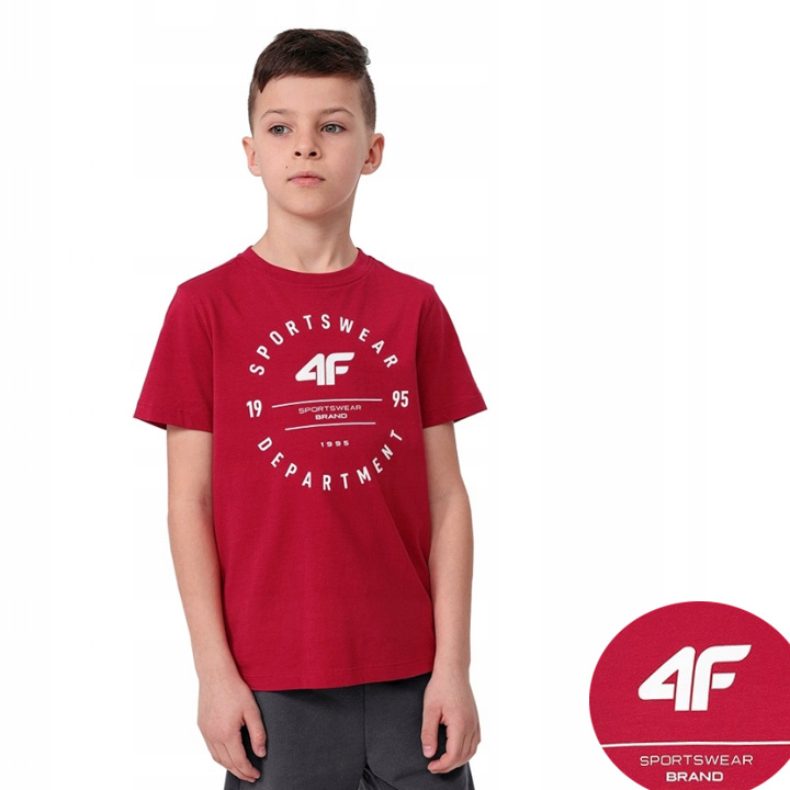 

Koszulka Chłopięca 4F T-shirt Bawełna 122