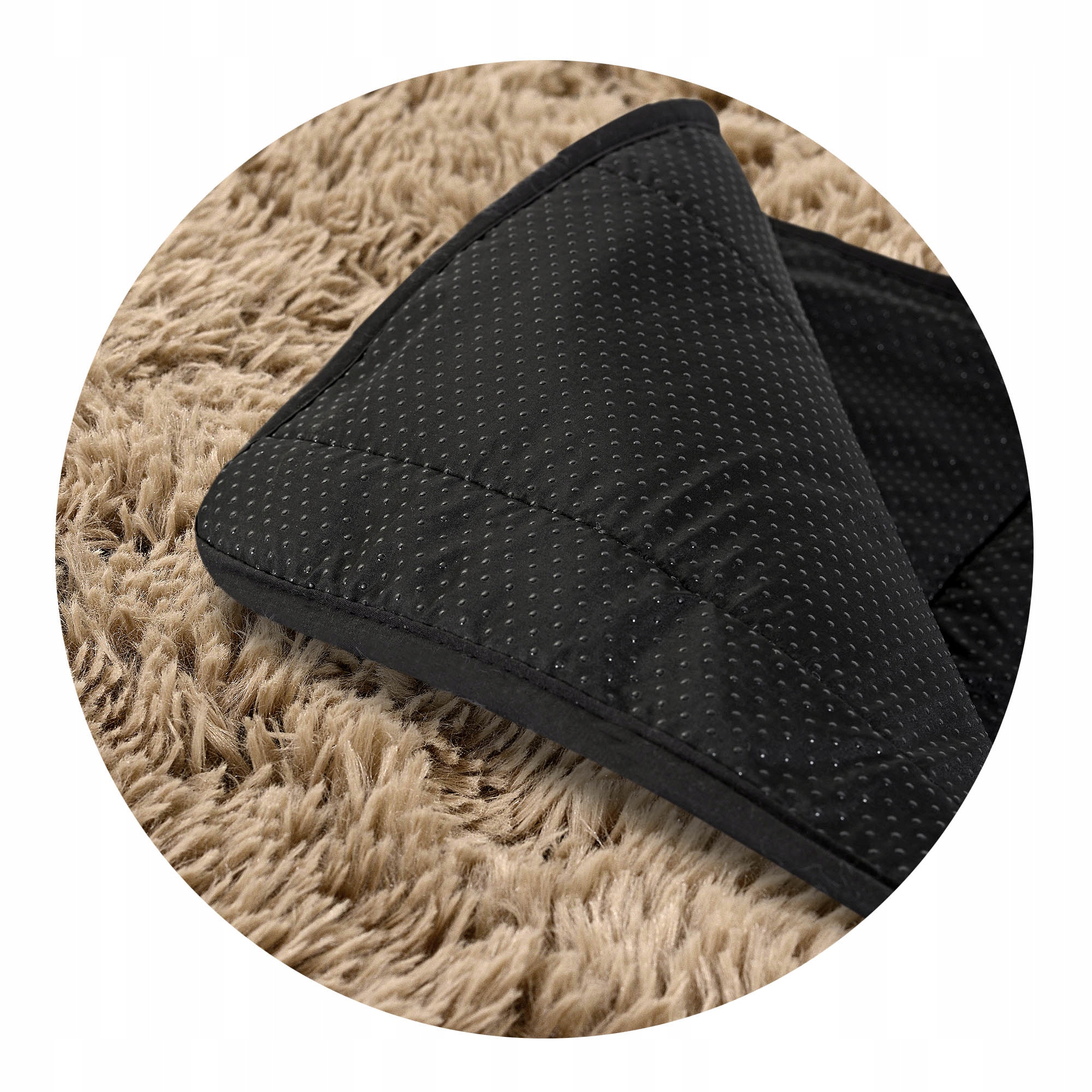 DYWAN SHAGGY ANTYSLIP 80x160 cm BEŻOWY Informacje dodatkowe właściwości antypoślizgowe