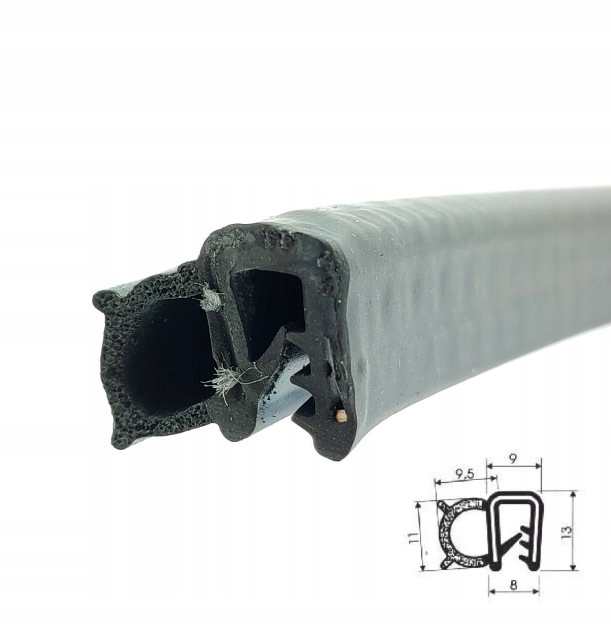 USZCZELKA UNIWERSALNA T57 NA KRAWĘDŹ ZBROJONA