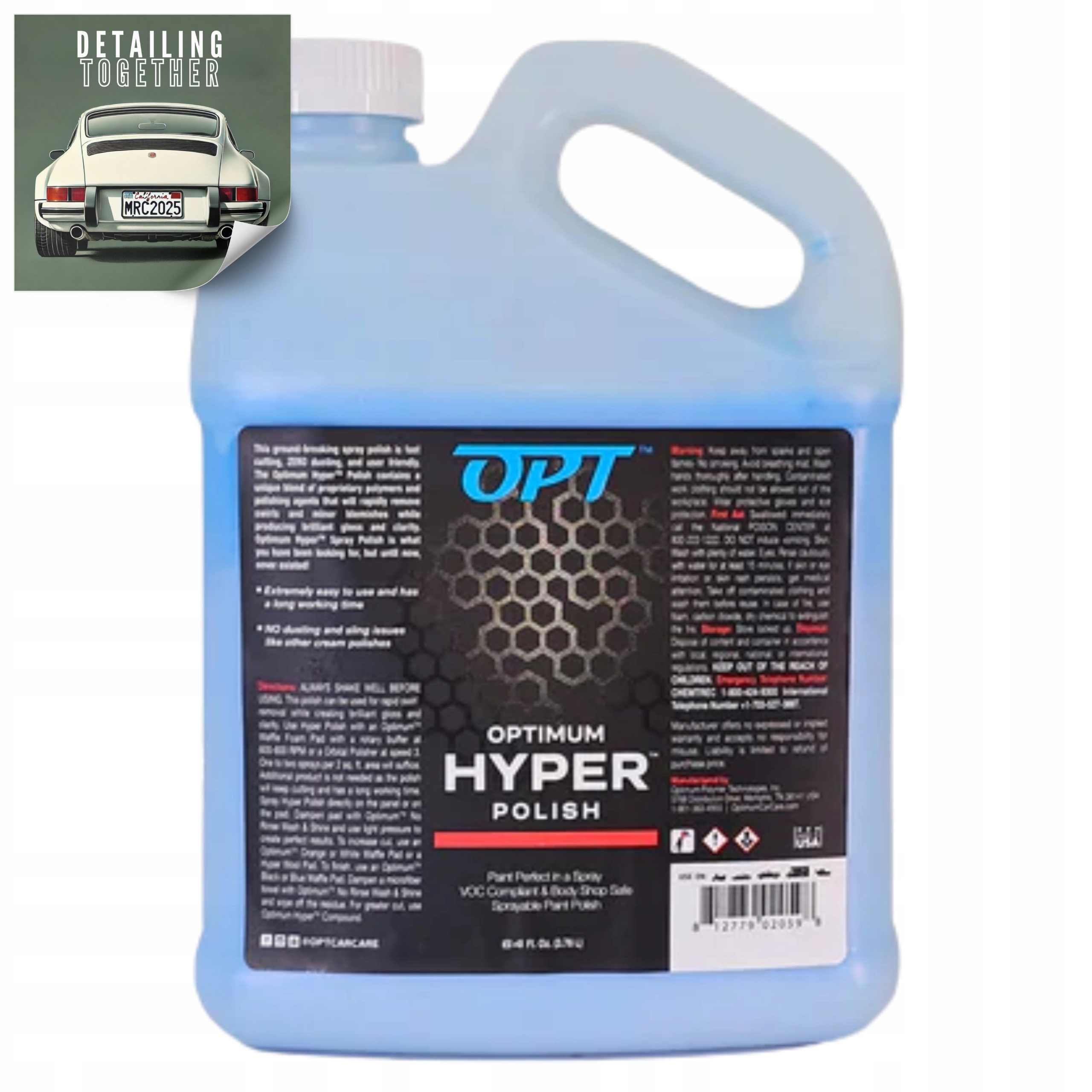 Leštiaca pasta na lak Optimum Hyper Polish Finish 1,9L