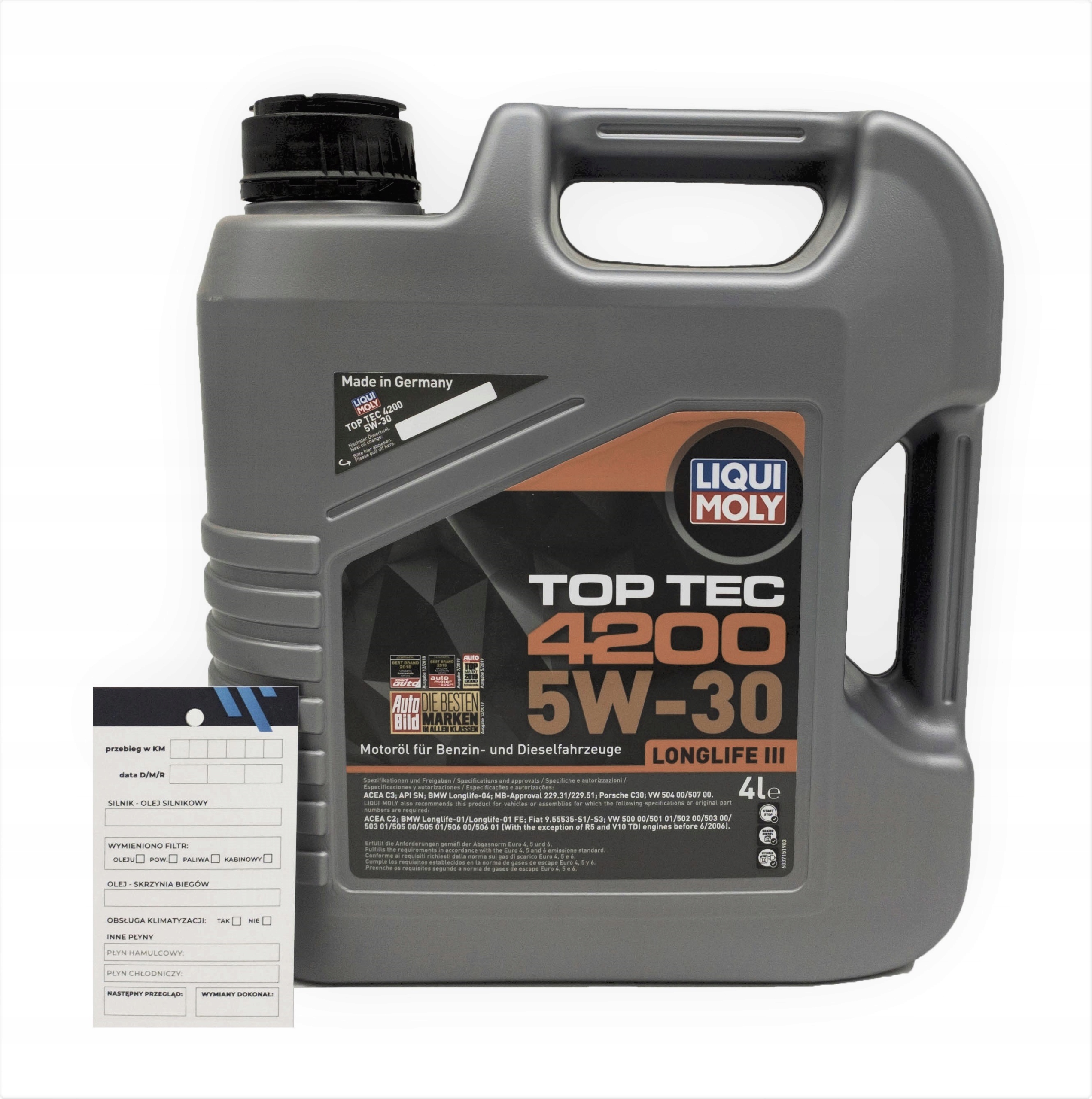 OLEJ LIQUI MOLY TOP TEC 4200 5W 30 4L
