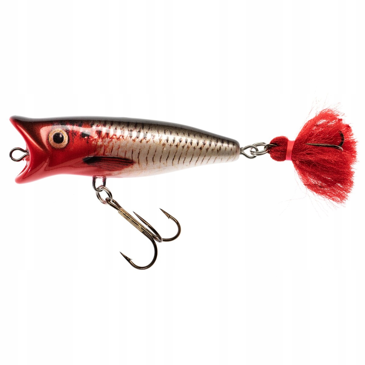 Wobler Jaxon Holo Select Popper Chlup 9cm 12g Rb