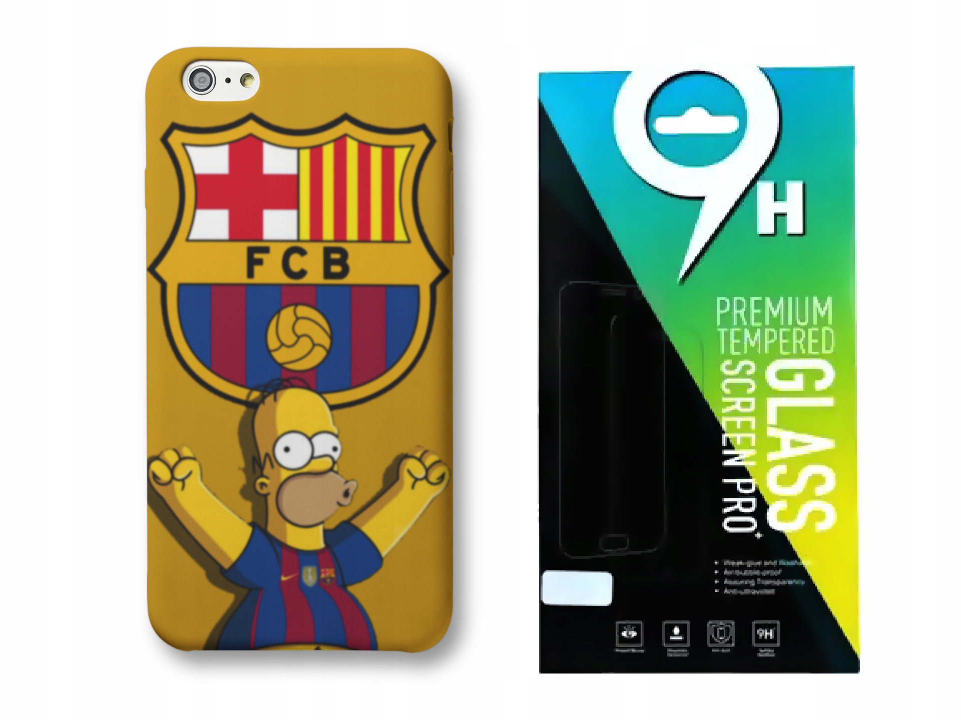 

Etui do Xiaomi Mi 9 Lite- Piłka Barcelona +szkło