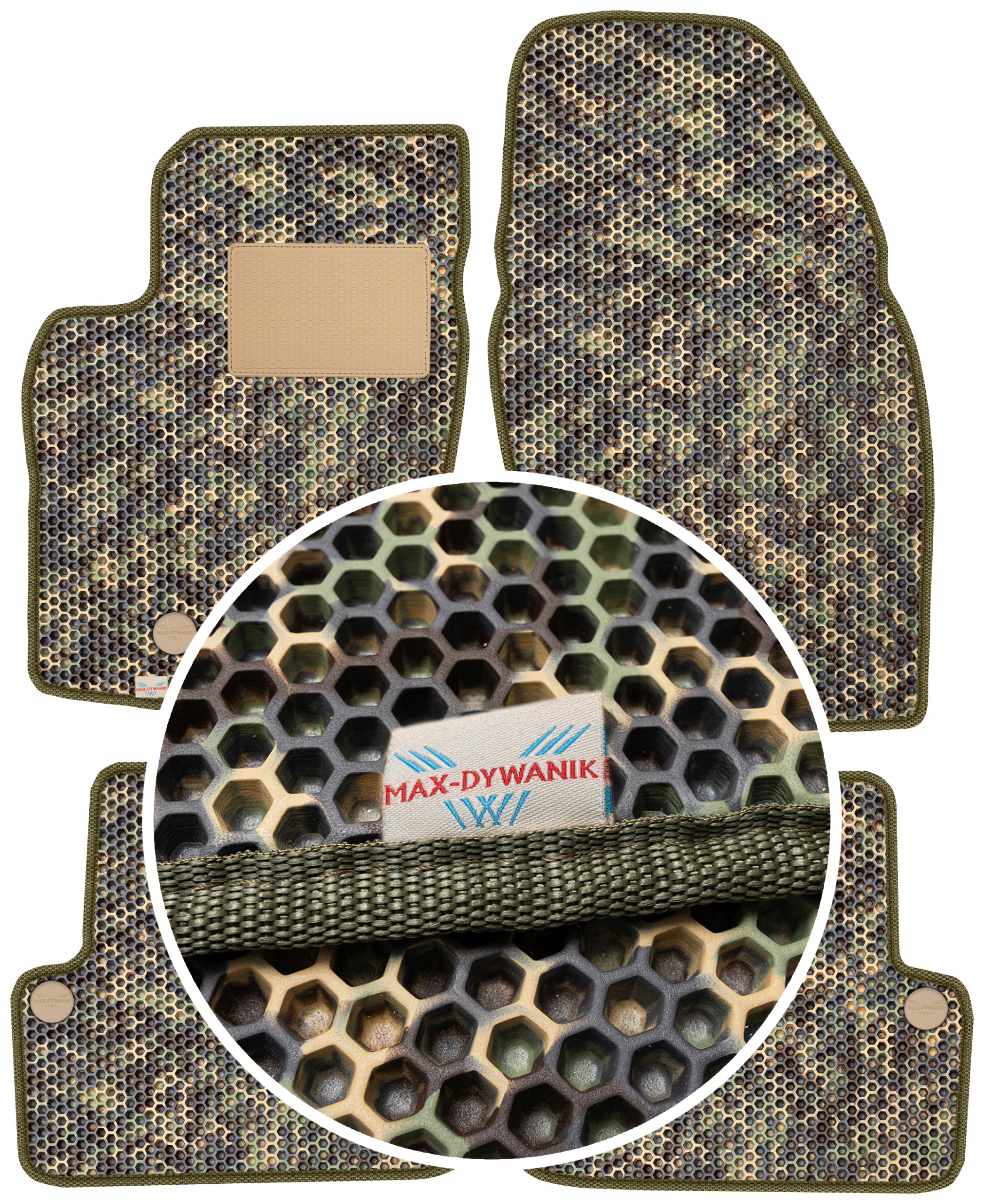 Volvo XC70 I 1998-2006 Gumové rohože do auta Eva Moro