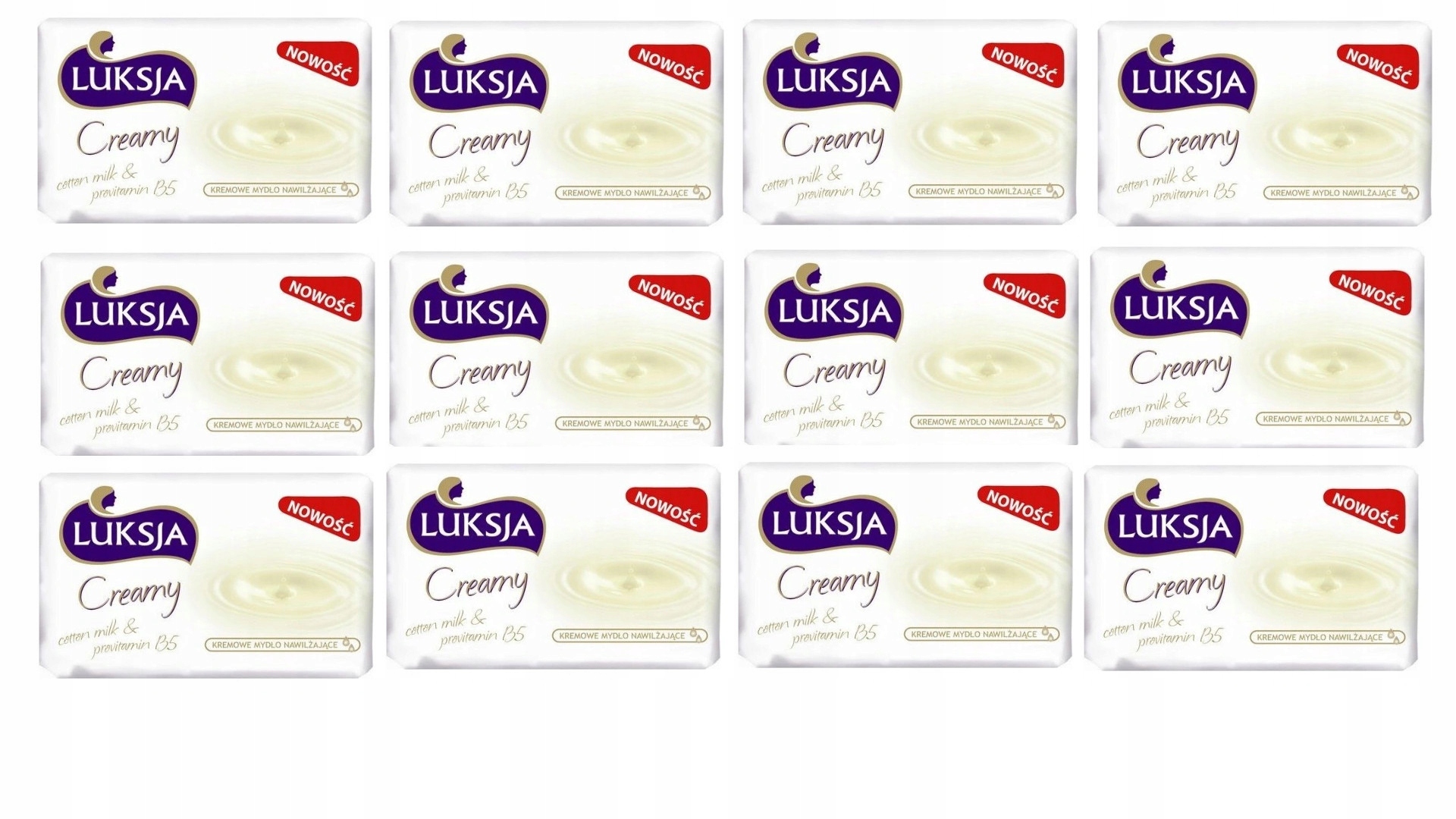 

Luksja Mydło W Kostce 90G Kremowe x 72szt