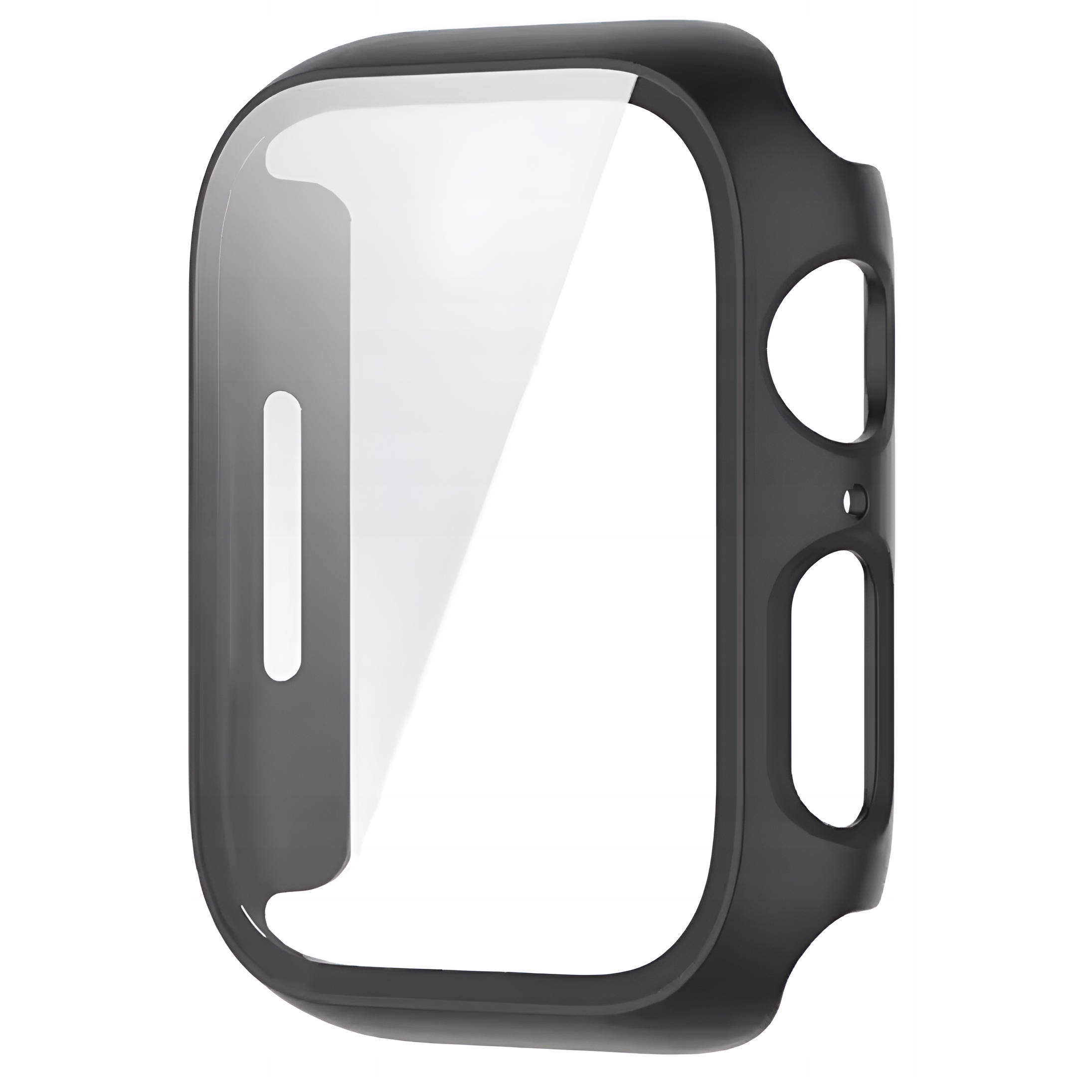ETUI + SZKŁO 2w1 DO APPLE WATCH 7/8/9 45 mm OBUDOWA NAKŁADKA CASE|KOLORY Kolor czarny