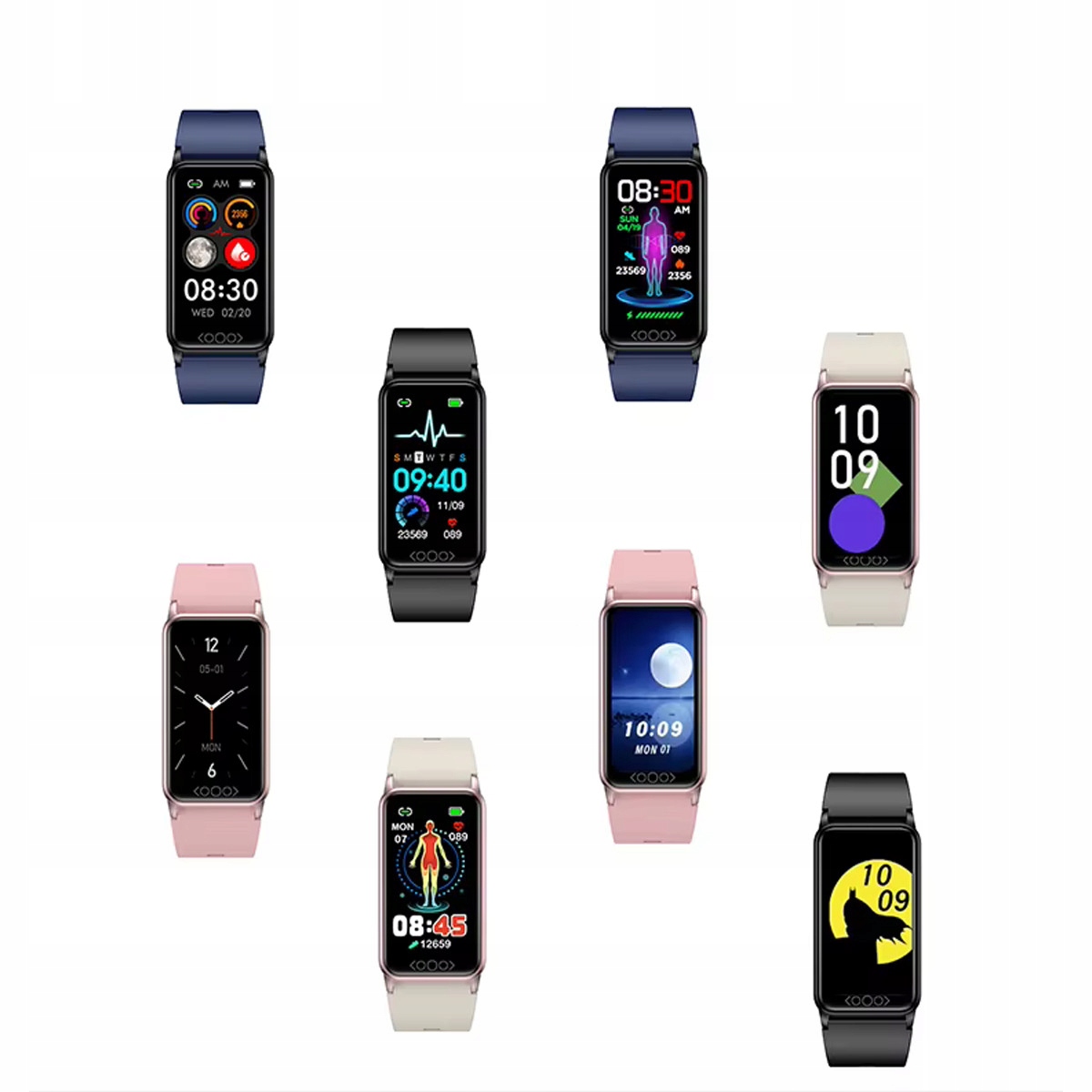 SMARTWATCH DO POMIARU CUKRU MEDICAL GLUKOMETR TEMPERATURA PL MENU ROZMOWY Kompatybilność systemowa Android iOS Windows Phone