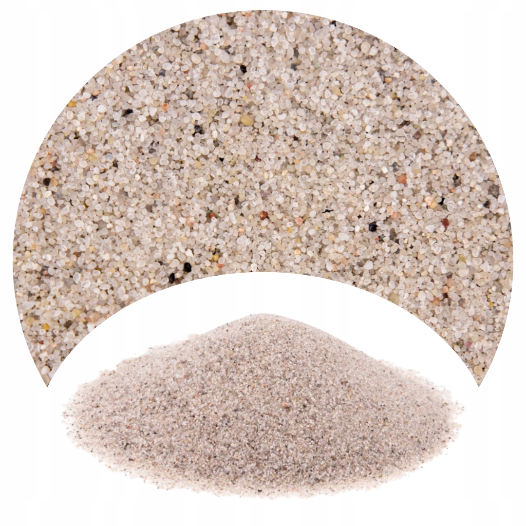24 КГ Аквариум песок серый 0,5-1 мм
