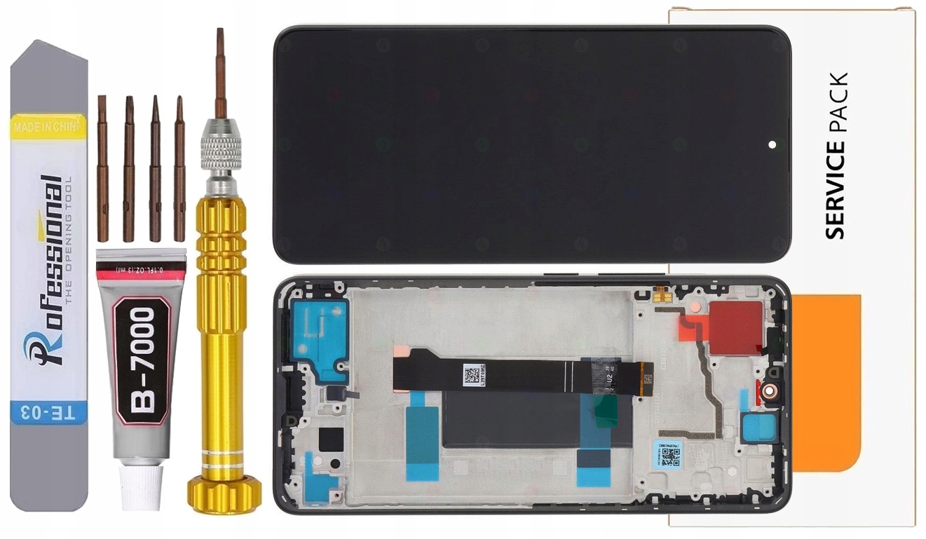 Displej Pro Xiaomi Redmi Note 13 Pro 5G Originál LCD Rámeček