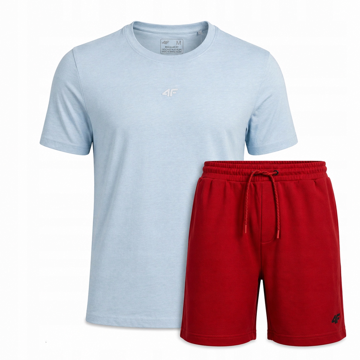 Komplet 4F Pánské Tričko Kraťasy Sportovní Set Pro Každodenní Nošení 5XL SS26