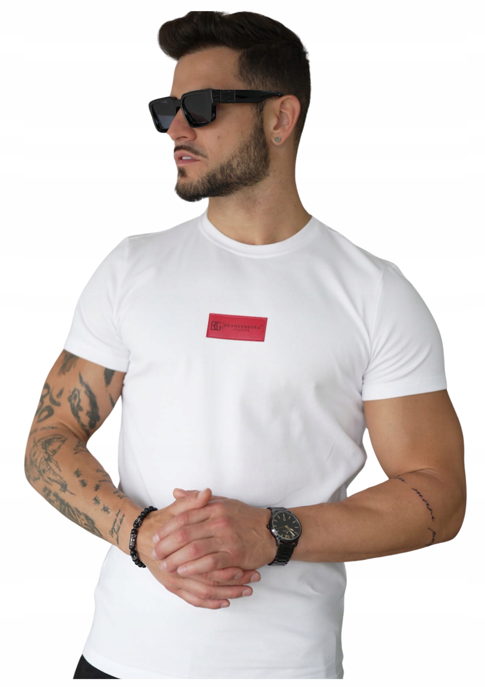 Pánské tričko Bg Rude bílé XL
