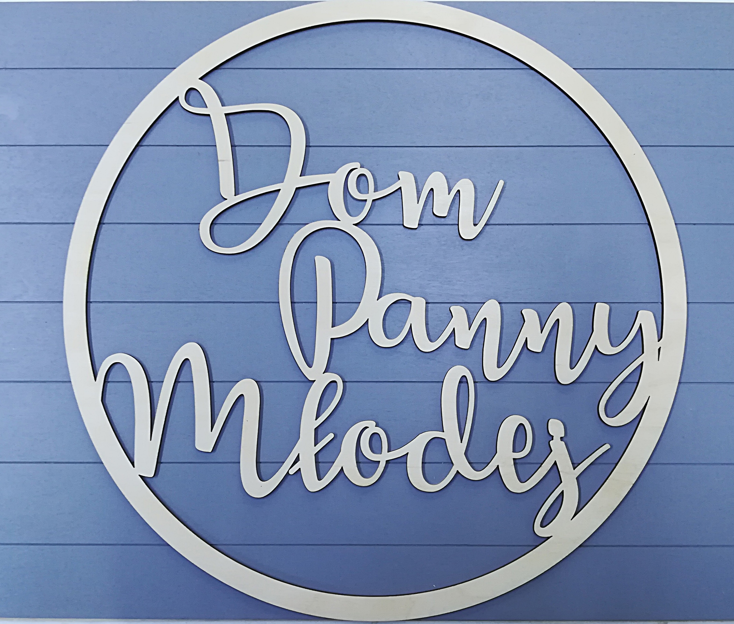 Tablica koło Dom Panny Młodej dekoracja Kod producenta DPM2