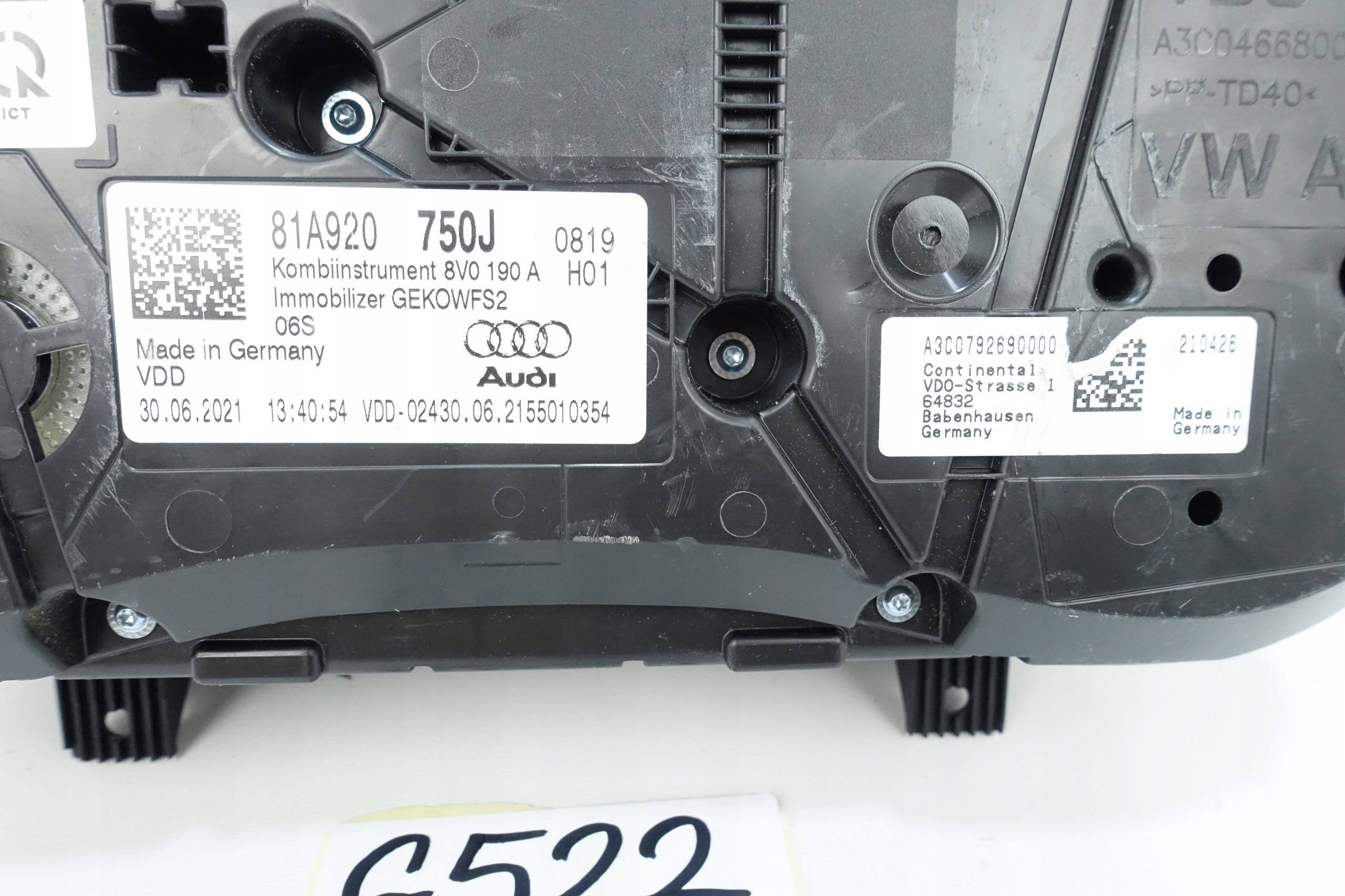 AUDI Q2 81A 2016- budíky budiky 81A920750J