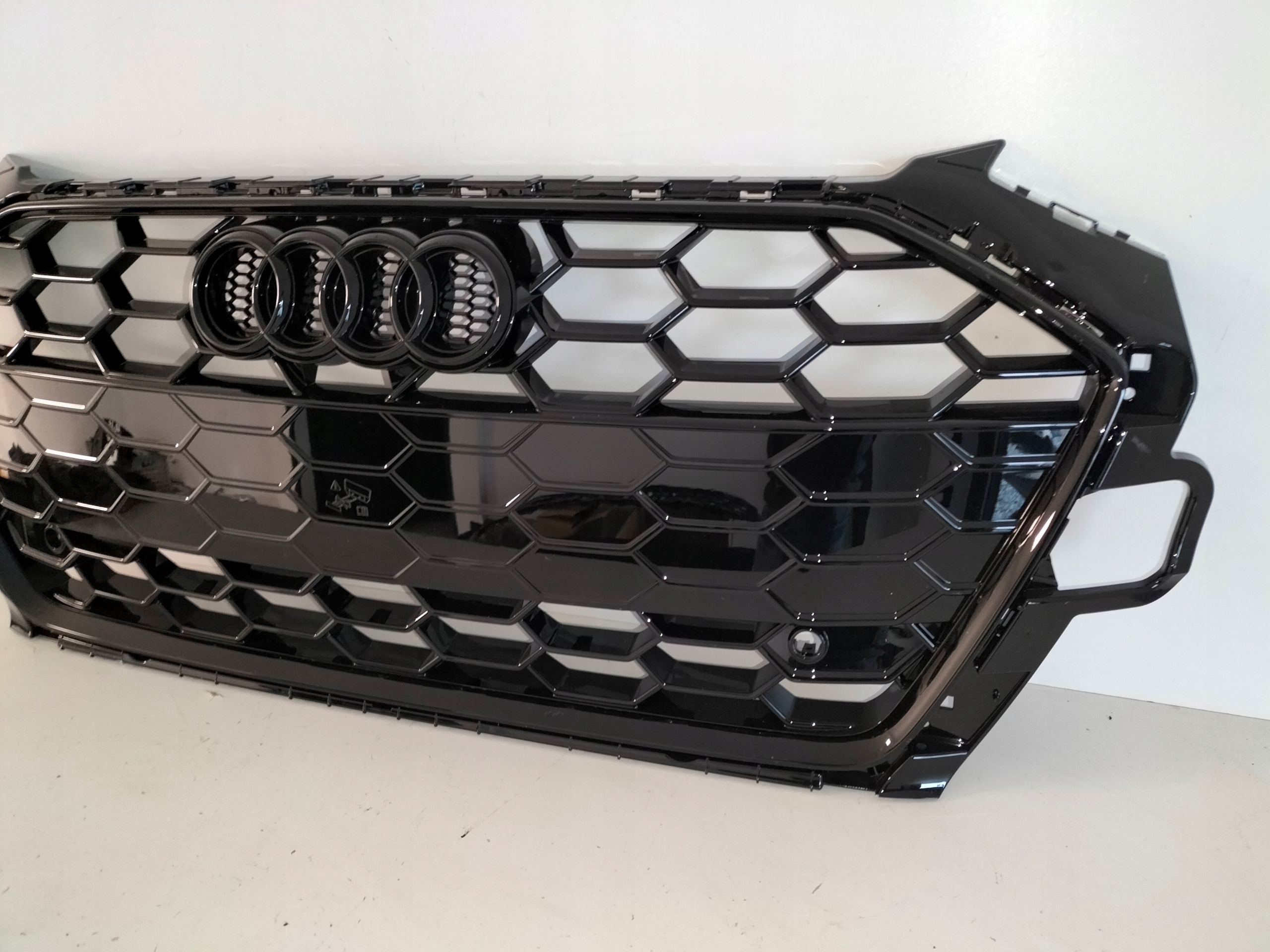 grille grid grill AUDI A4 B9 8W0 LIFT 19- S-LINE BLACK