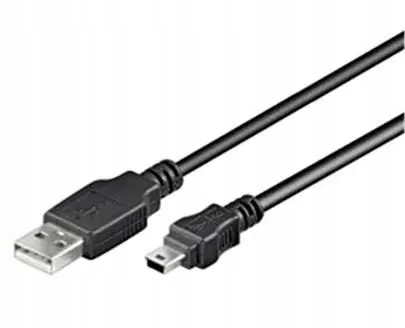 Kabel USB-mini USB Gembird 1,8m czarny Kod producenta CCP-USB2-AM5P-6