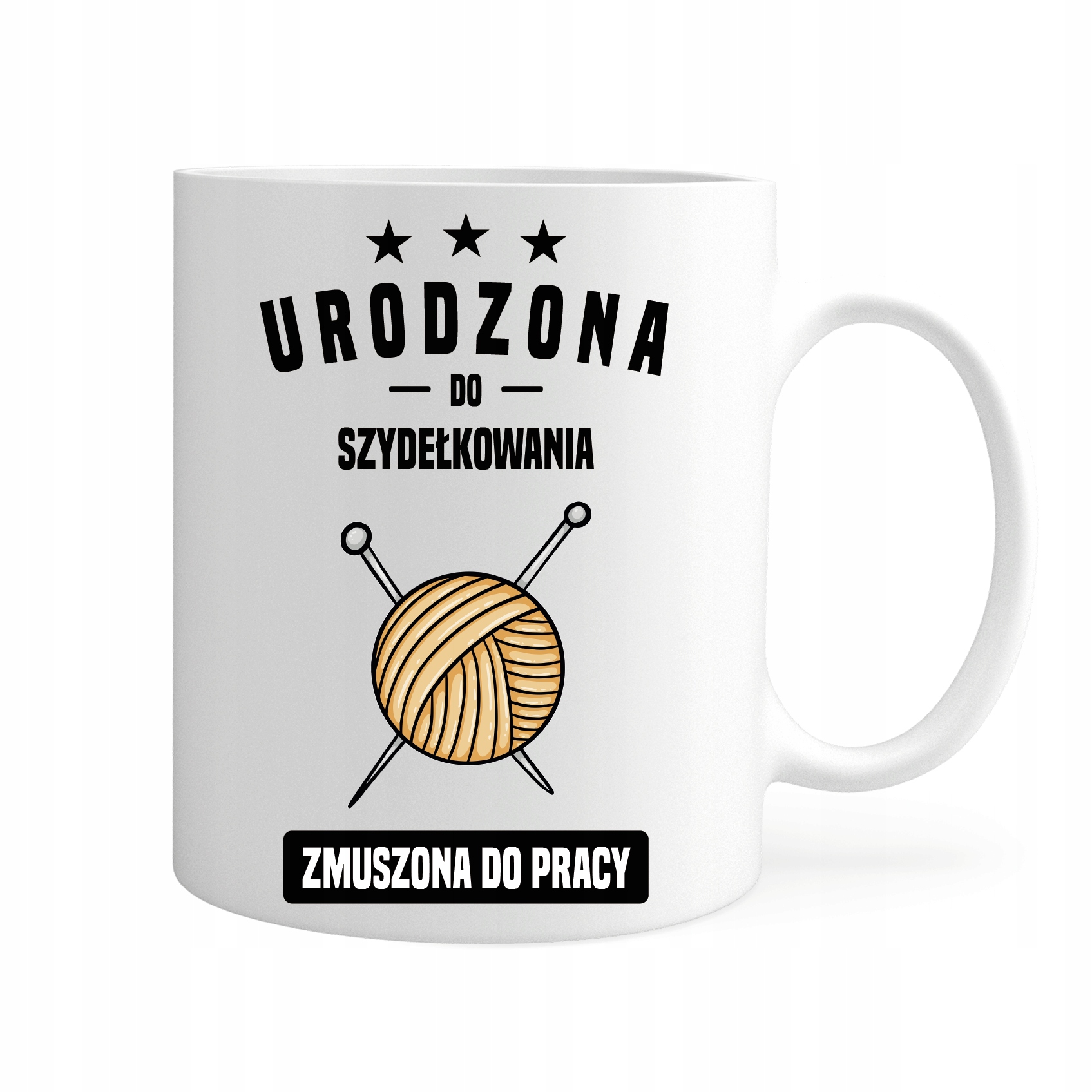 

Kubek Urodzona Do Szydełkowania