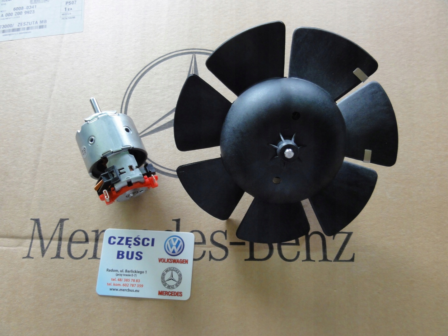 A000 820 - Мотор воздуходувки Мерседес утка 207-410 Т1