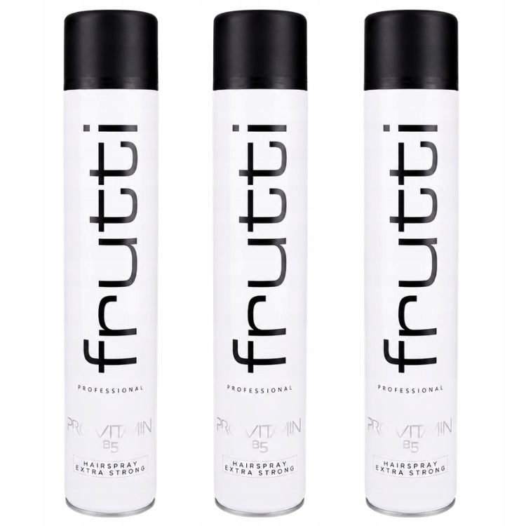 3X Frutti DI Bosco Extra Strong B5 Silný Lak Na Vlasy 750 ML