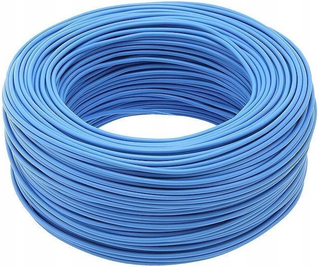 Silikónový kábel SiF 1x2,5 modrý 300/500V 23703 100 m Helukabel