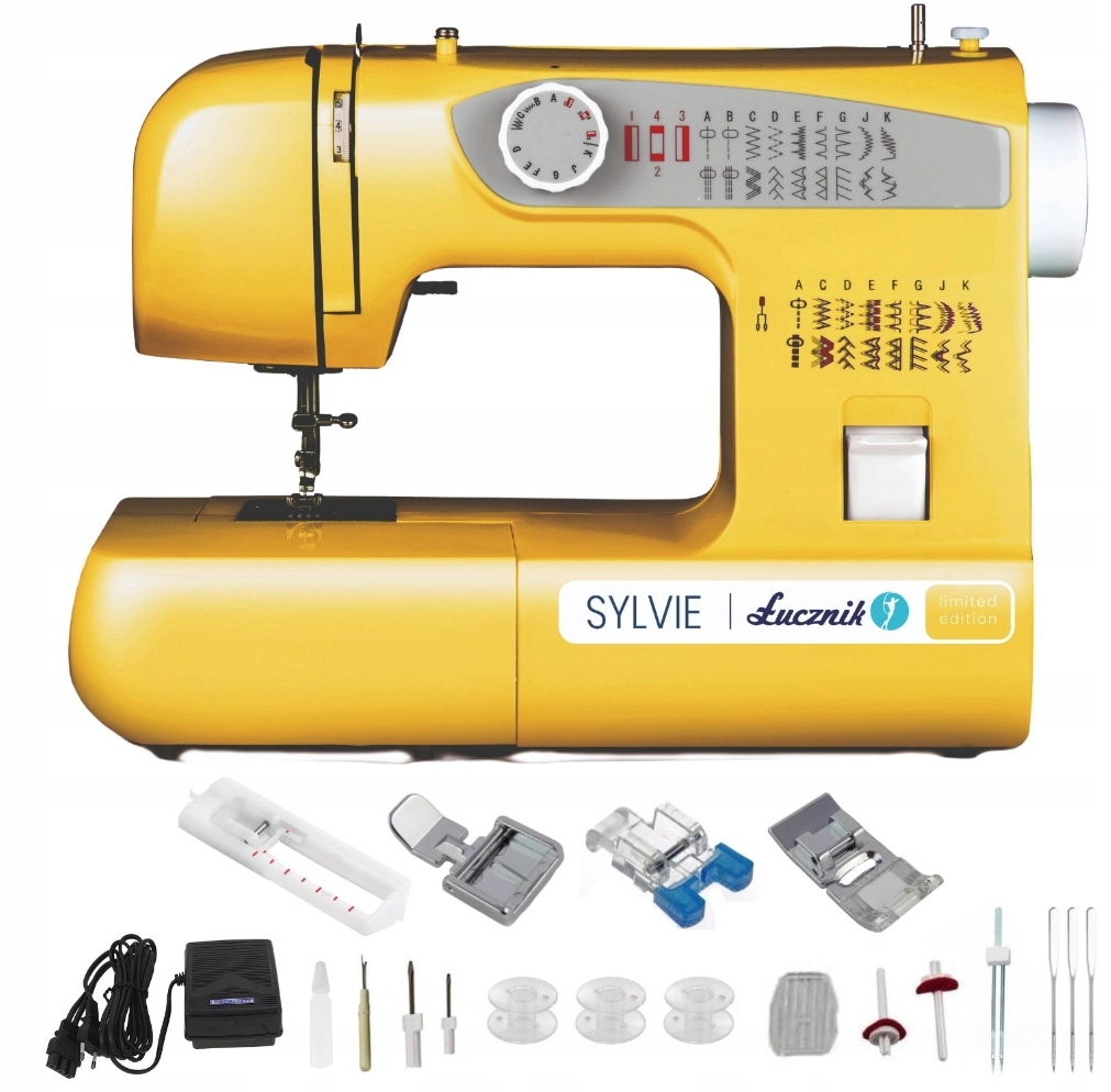 Maszyna do szycia Łucznik Sylvie 38 programów Led