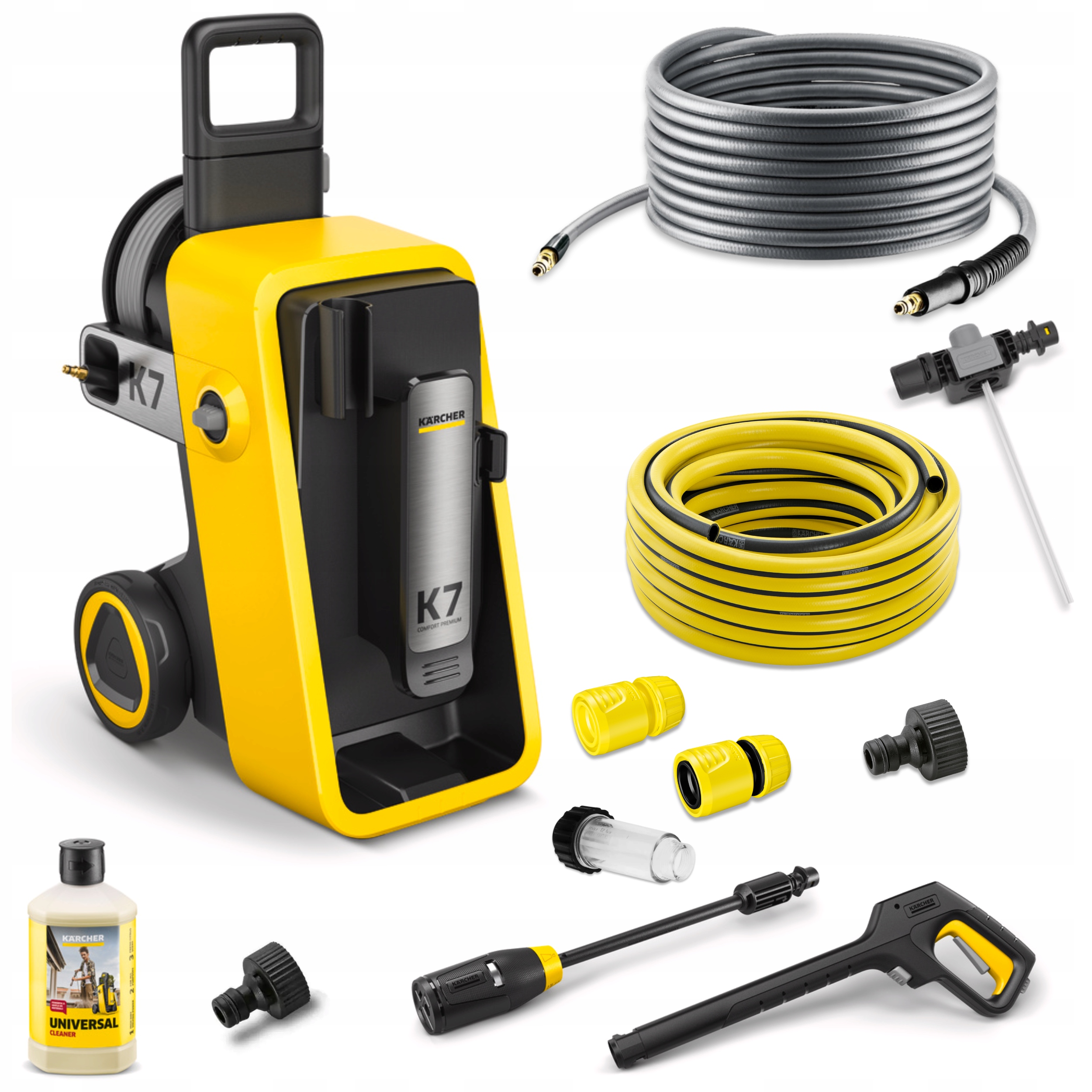 Myjka ciśnieniowa Karcher K 7 Wąż Ogrodowy Filtr Do Wody Nowa Wersja 2026