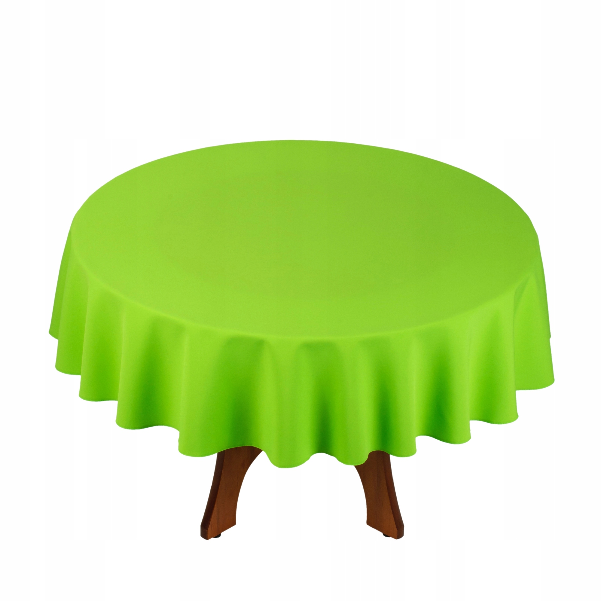 ELEGANCKI GŁADKI OWALNY OBRUS OWAL SELEDYN 120x220 Typ obrus