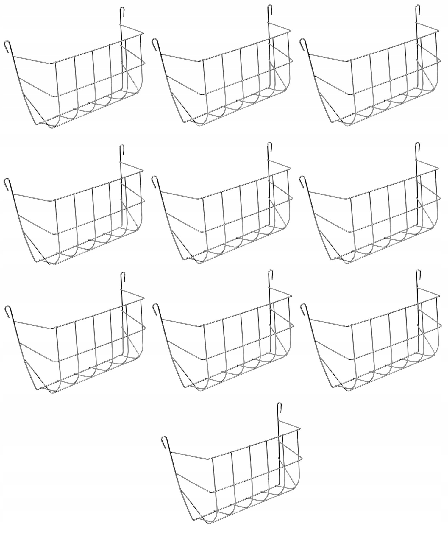 Levně Pašík pro králíky, žebřík na seno 25 cm 10 Ks