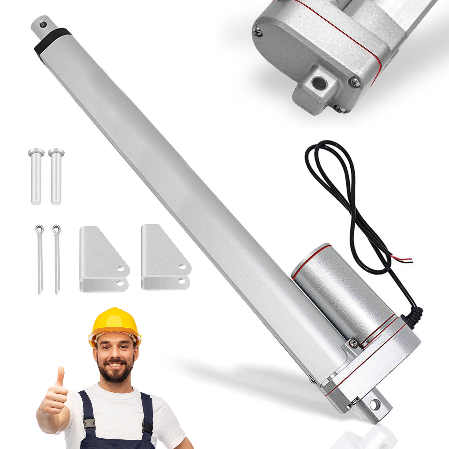 12V Elektrický Teleskopický Lineární Pohon Pro Satelitní Antény