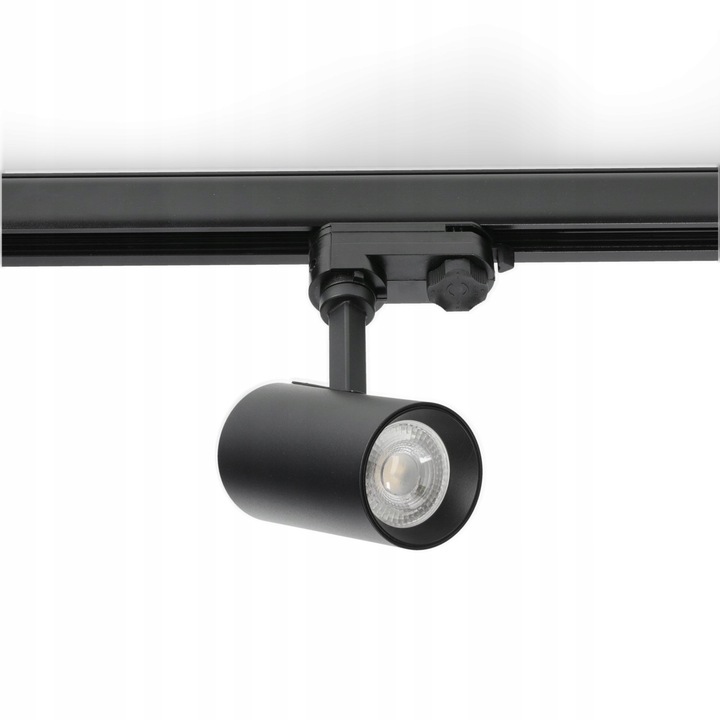 3-fázový koľajnicový set 5xLampa GU10 koľajnica 1 m 2 m spojka I koľajnica 1 m 2 m