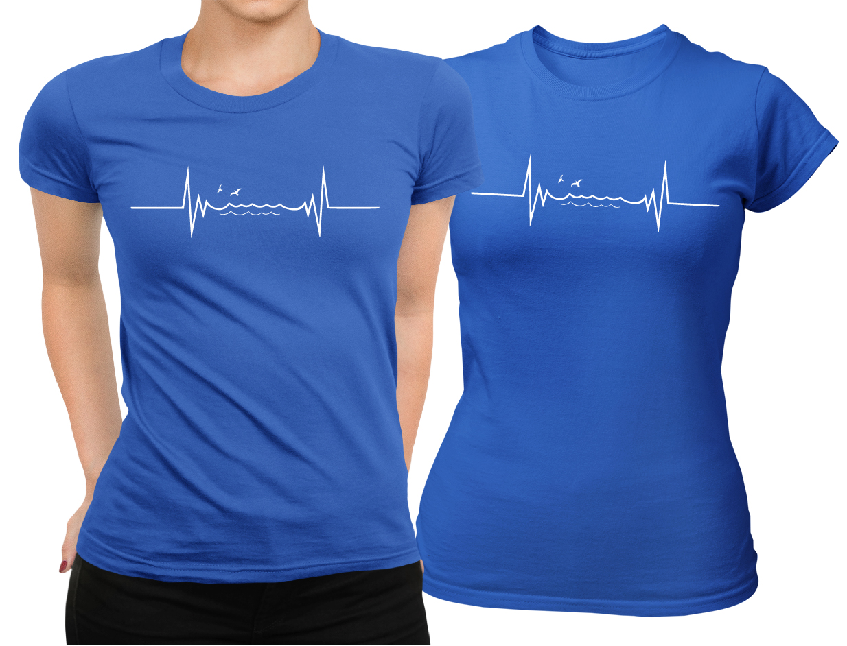

T-shirt koszulka damska Na Wakacje Morze prezent M