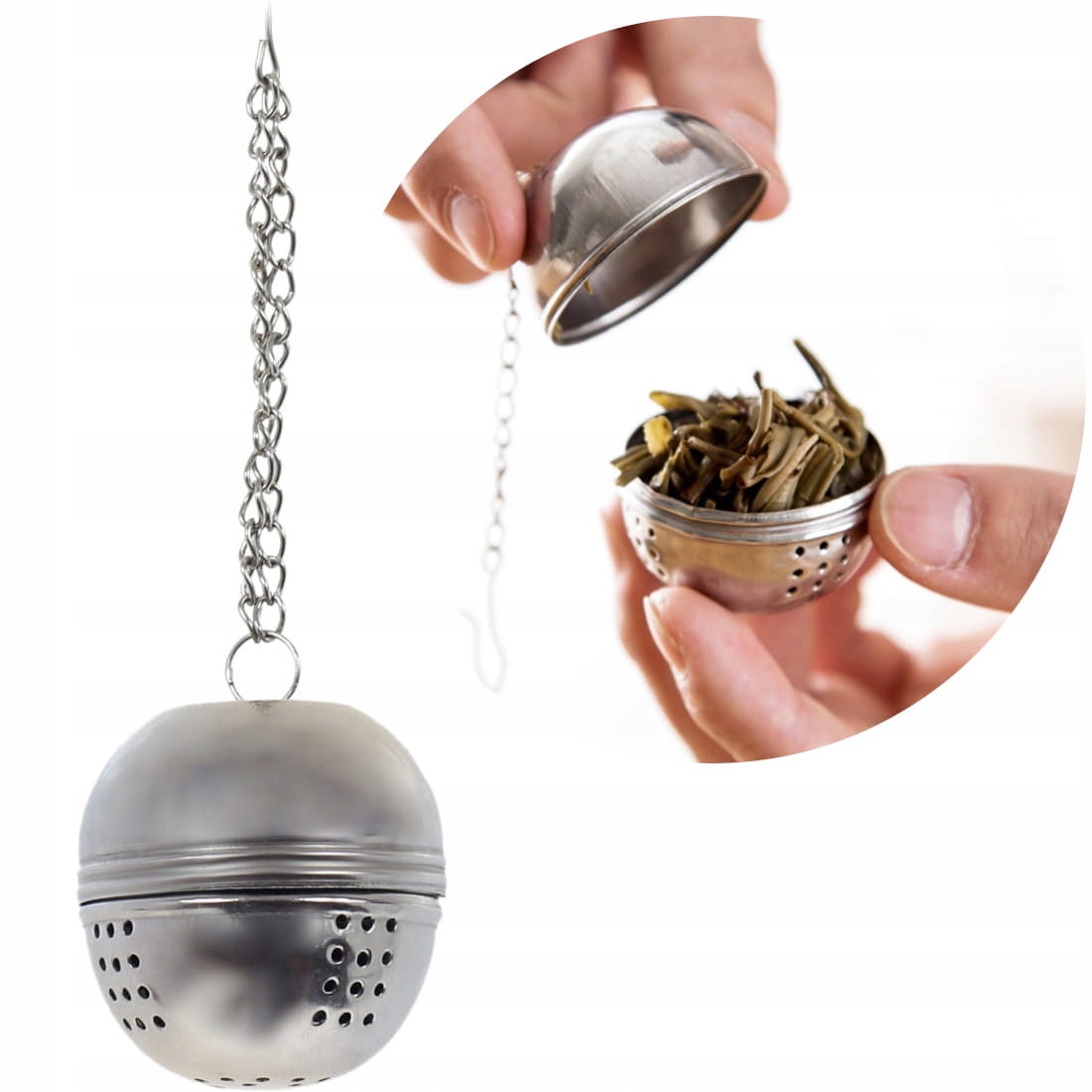 Zaparzacz do herbaty i ziół z zawieszką