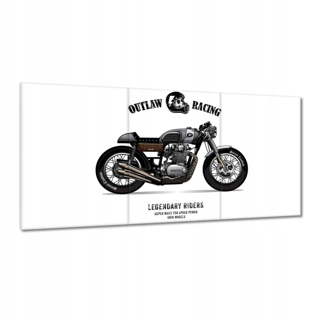 Obrazy 180x90 Motocykel Vintage pamiatka