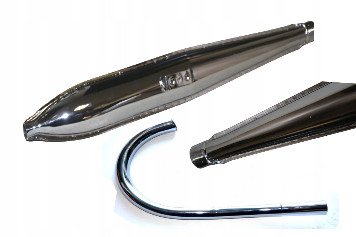 TŁUMIK RURA WYDECHOWA KOLANKO KOMAR 2350 2351