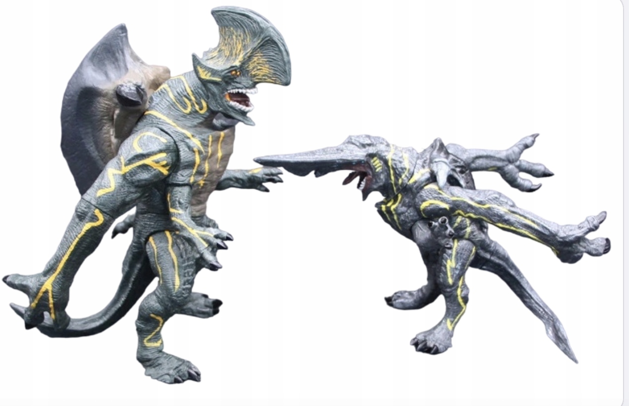 Pacific Rim Kaiju Axehead Knifehead Figure 2 Balení 2 figurek