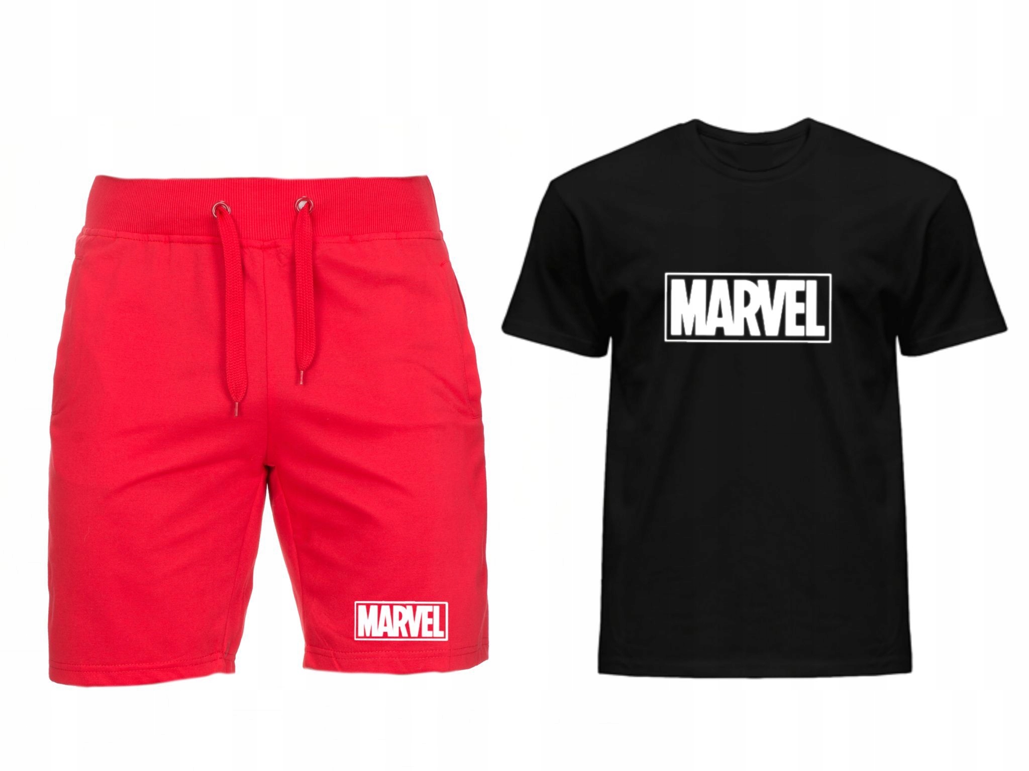 Komplet Tričko Krátké Kraťasy Marvel Pánské XL