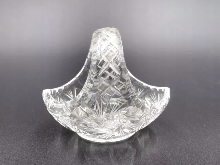 KOSZYK KRYSZTAŁOWY PRL