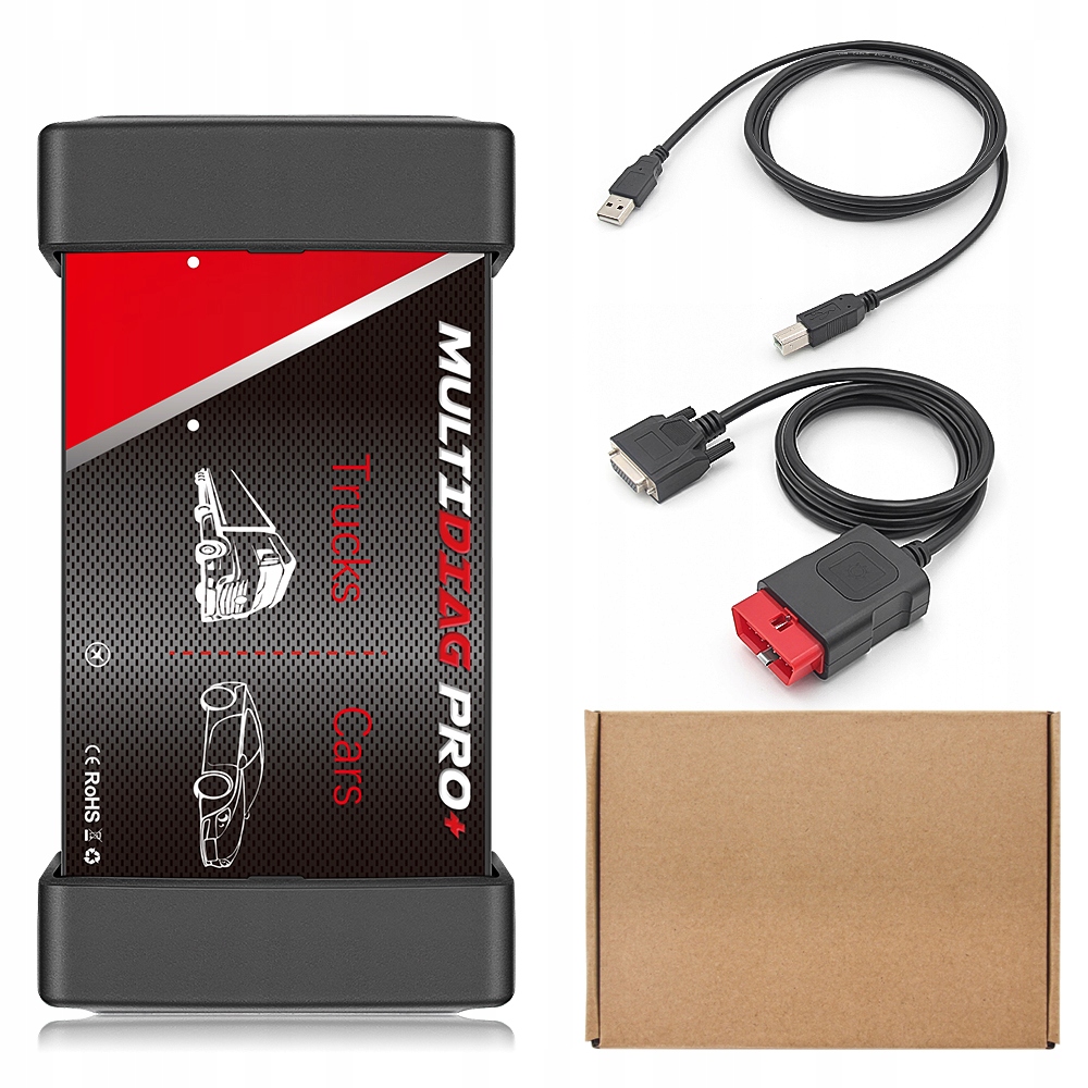 Tester Diagnostické rozhranie OBD2 Tcs Skener Pl Multidiag Pro+ Bt 12/24V