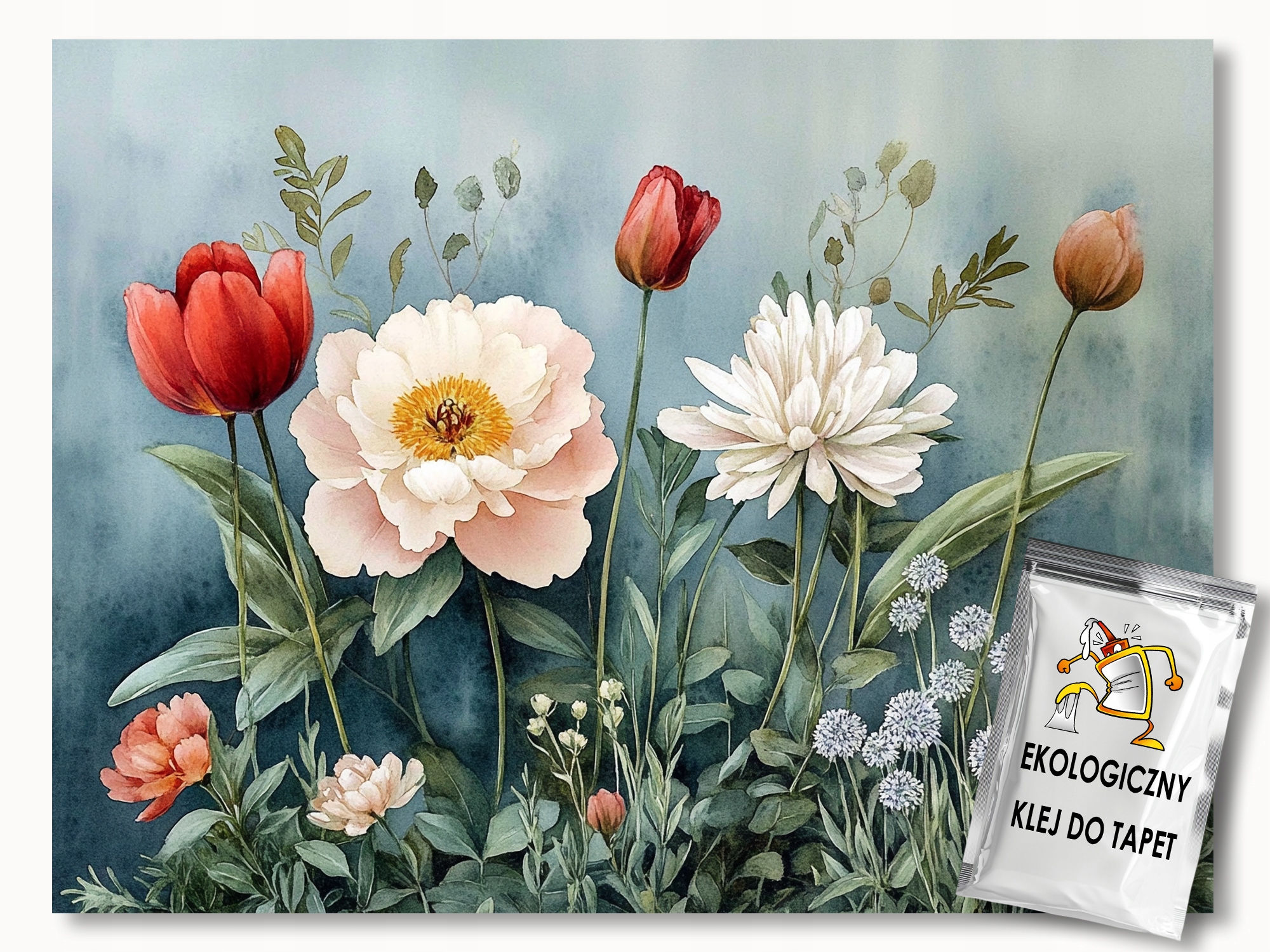 Fototapeta Flizelina Příroda Zahrada Louka Květy Růže Tulipán 200x140 110g