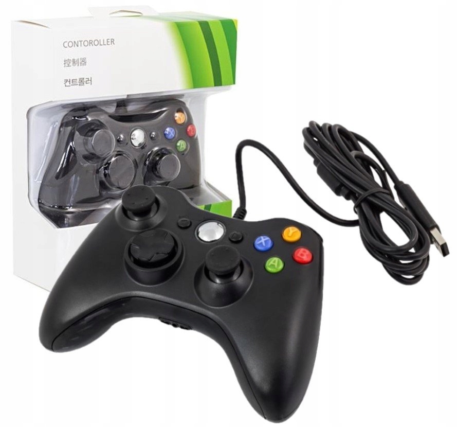 

Gamepad Pad Kontroler Do Pc Xbox Podwójna Wibracja
