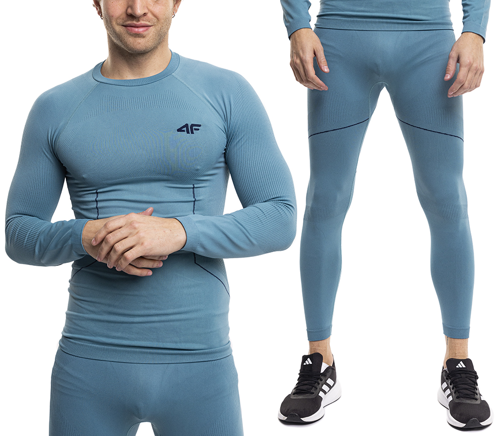 Komplet Termoaktivní spodní prádlo 4F Pánské elastické bezešvé 4FSkin S/m