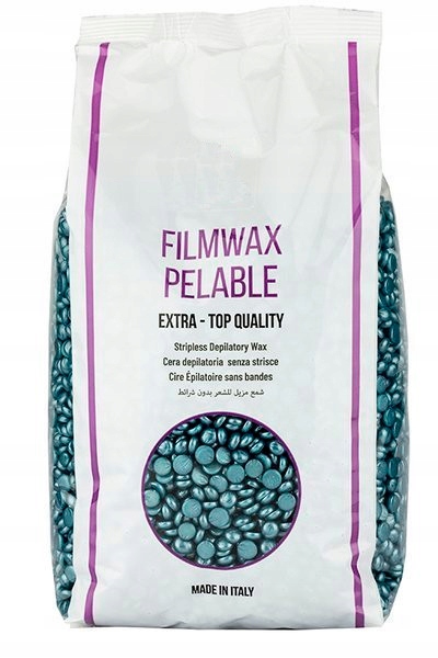 

Filmwax Wosk Twardy dropsy Depilacja 1kg azulen