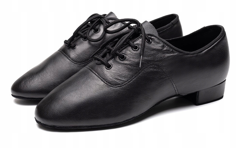 Buty Męskie Do Tańca Skórzane Do Standardu 2,5cm