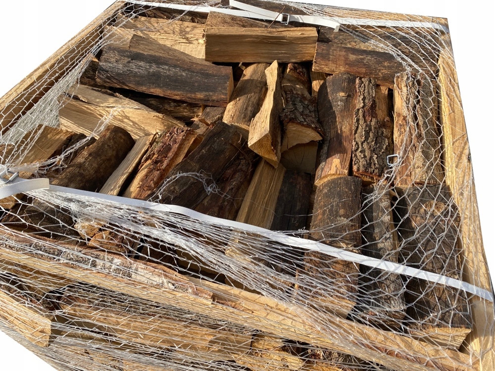 Drewno do kominka Kominkowe Opał DĄB 1 mp SUCHE opałowe paleta 1m3 PREMIUM Marka inna