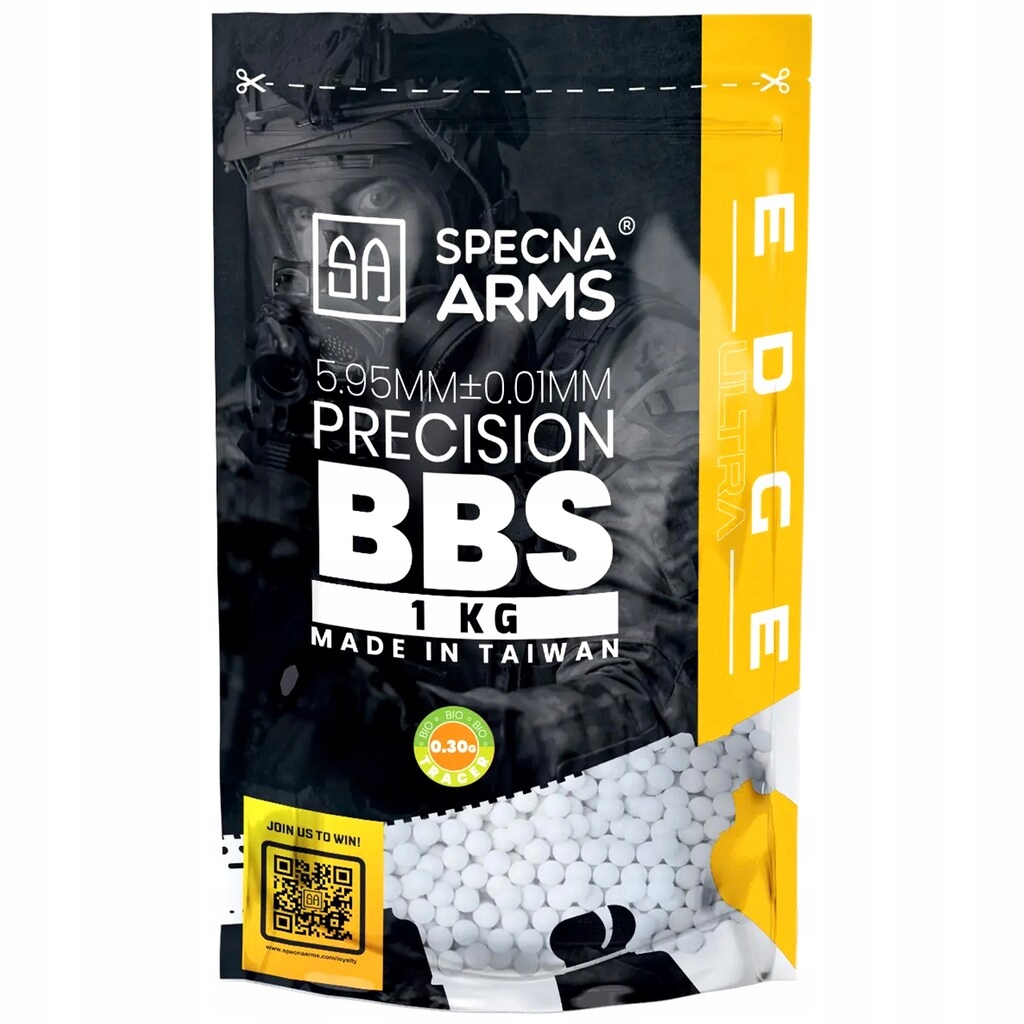 Asg kuličky Specna Arms Edge Ultra Bio Tracer 0,30 g 3330 ks